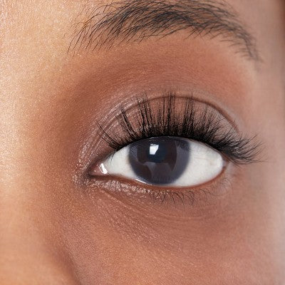 KISS Products Lash Couture Matte Black False Eyelashes Matte Cheviot 8ct - New