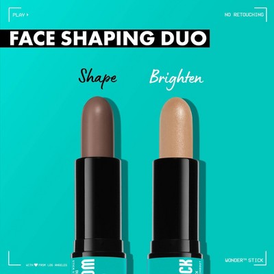 NYX Professional Makeup Wonder Stick 2-in-1 Highlight & Contour 01 Fair 0.03oz - Imperfect Box