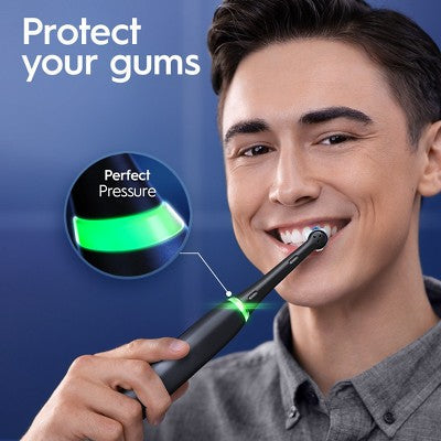 Oral-B iO6 Black Electric Toothbrush - Imperfect Box