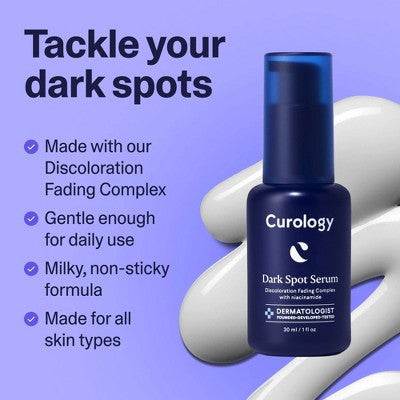 Curology Dark Spot Serum with Niacinamide Glycolic Acid and Kojic Acid 1fl oz - Missing Box