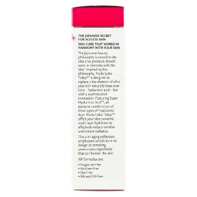 Hada Labo Tokyo Anti-Aging Hydrator Face Serum with Super Hyaluronic Acid 1.7 fl oz - New