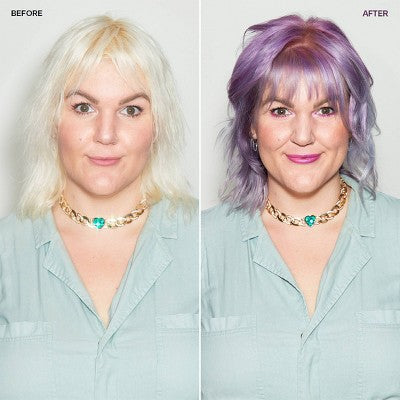 Overtone Smoky Lavender Hair Mask Semi-Permanent Hair Dye & Color Conditioner - New