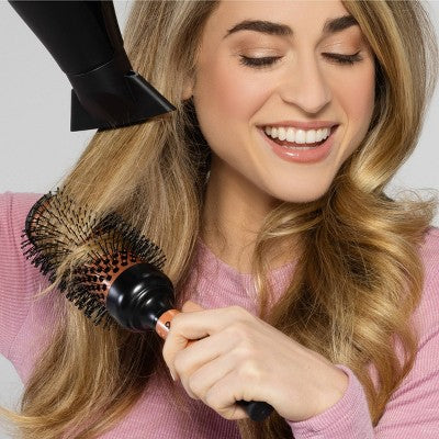 Conair Copper Pro Air Thermal Nylon Bristle Round Brush Lrg - Imperfect Box