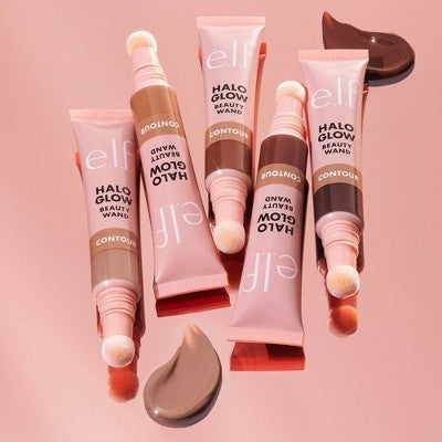 e.l.f. Halo Glow Contour Beauty Wand Tan/Deep 0.33 fl oz - New