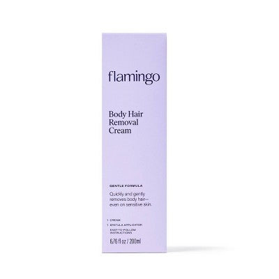 Flamingo Body Hair Removal Cream 6.76 fl oz - Imperfect Box
