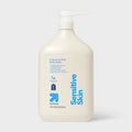 Sensitive Skin Body Wash Eczema Seal Fragrance Free 34oz up&up - New