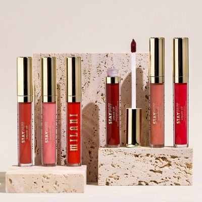 Milani Stay Put Liquid Lip Longwear Lipstick Go Off  0.1 fl oz - New