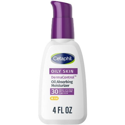 Cetaphil Dermacontrol Oil Absorbing Face Moisturizer SPF 30 4 fl oz - Imperfect Box