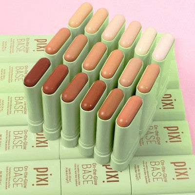 Pixi by Petra On-the-Glow BASE Foundation Vanilla 0.6oz - Imperfect Box