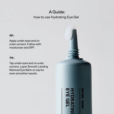 Versed Water Rush Hydrating Eye Gel 0.5 fl oz - Imperfect Box