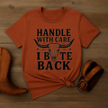 Western Graphic Tee – Handle With Care Shirt for Rodeo & Western Style | Rowdy Rowels