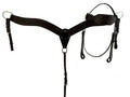 10" Double T pony saddle set with large diamond tooling, roughout fenders and skirts