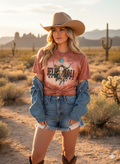 Western Graphic Tee – Jelly Roll Western Shirt Soft Rodeo Style | Rowdy Rowels