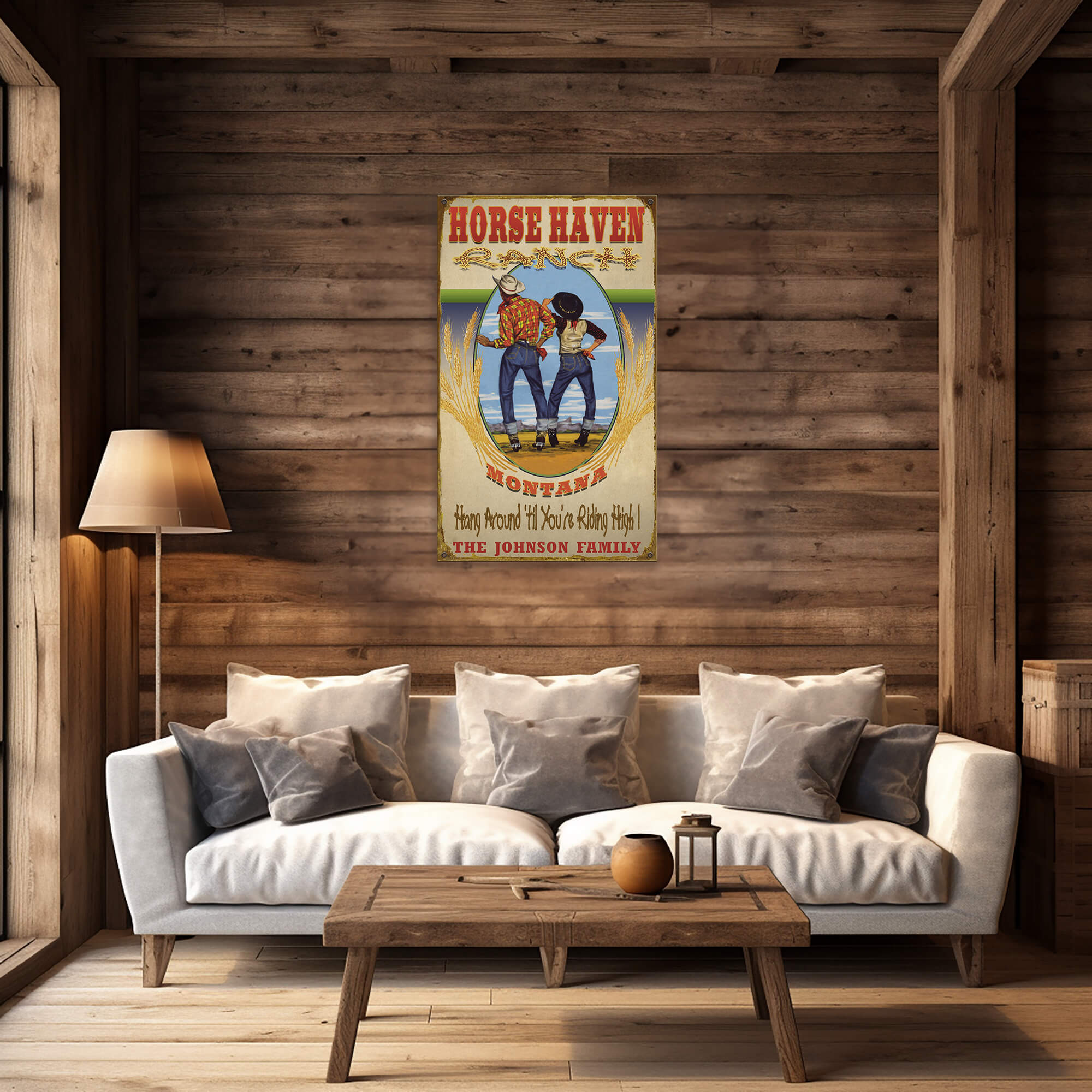 Riding High - Wood & Metal Wall Art