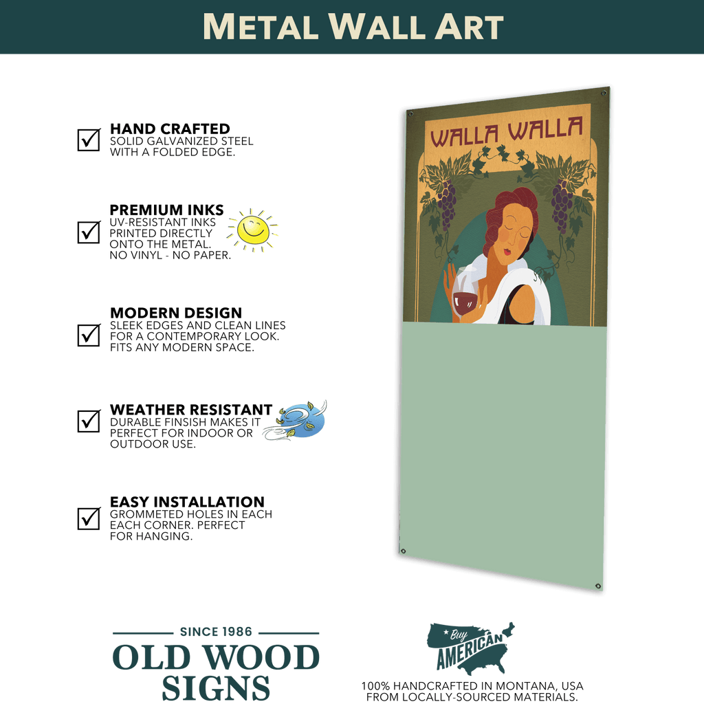 Riding High - Wood & Metal Wall Art