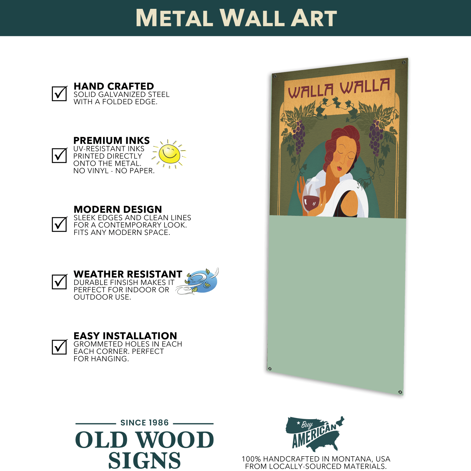 Riding High - Wood & Metal Wall Art
