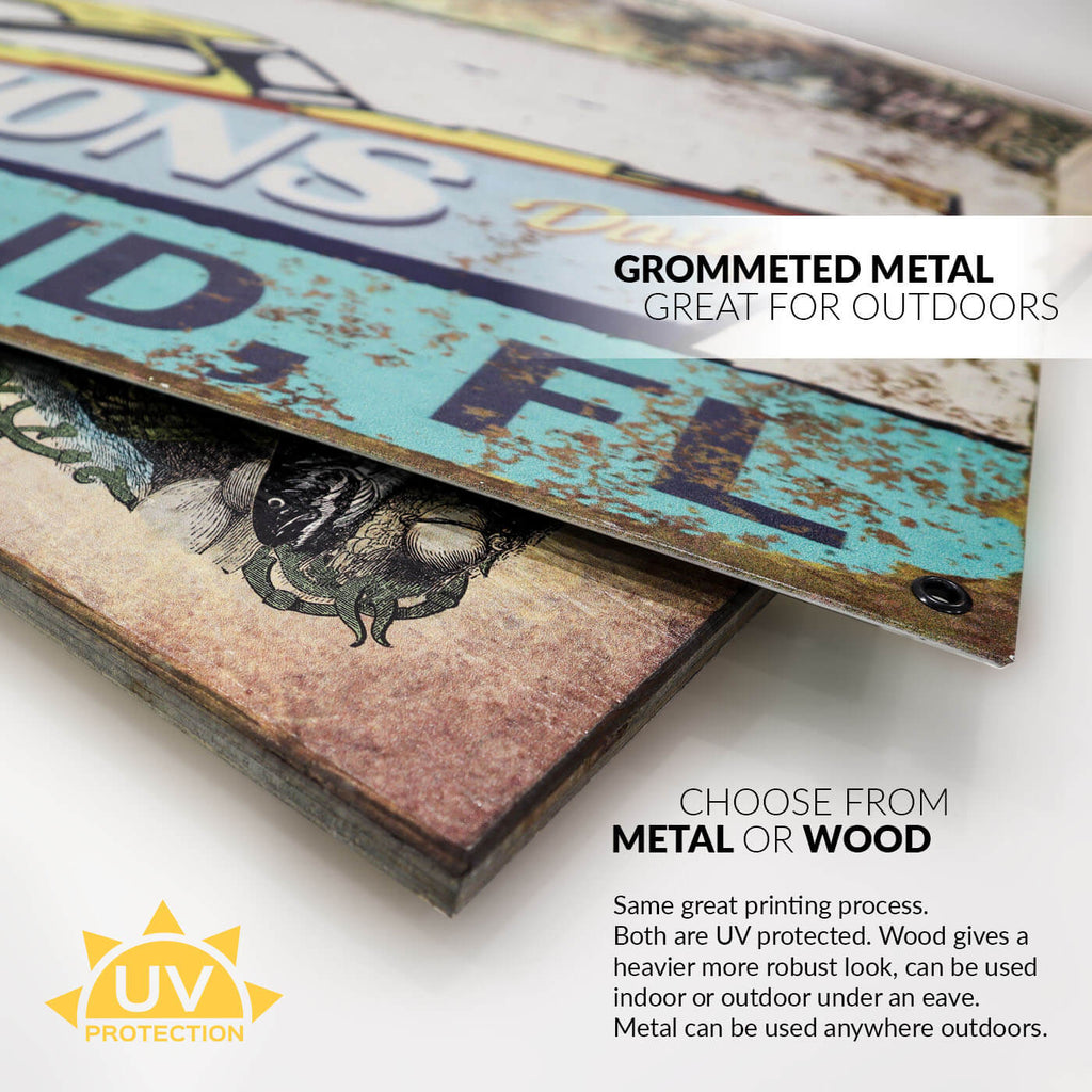 Riding High - Wood & Metal Wall Art