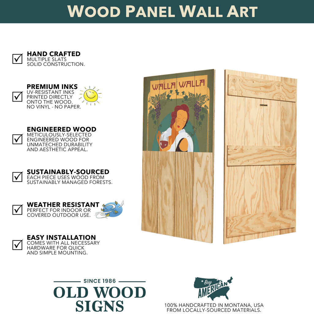 Riding High - Wood & Metal Wall Art