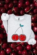 Turquoise Cherry Sweatshirt