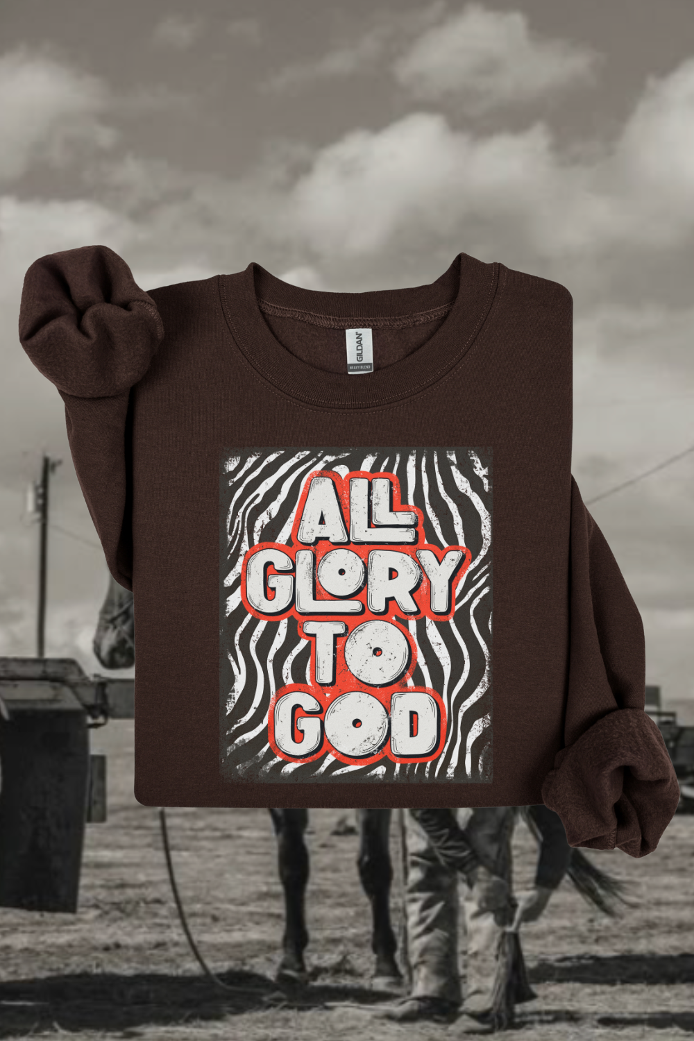 All Glory To God Sweatshirt