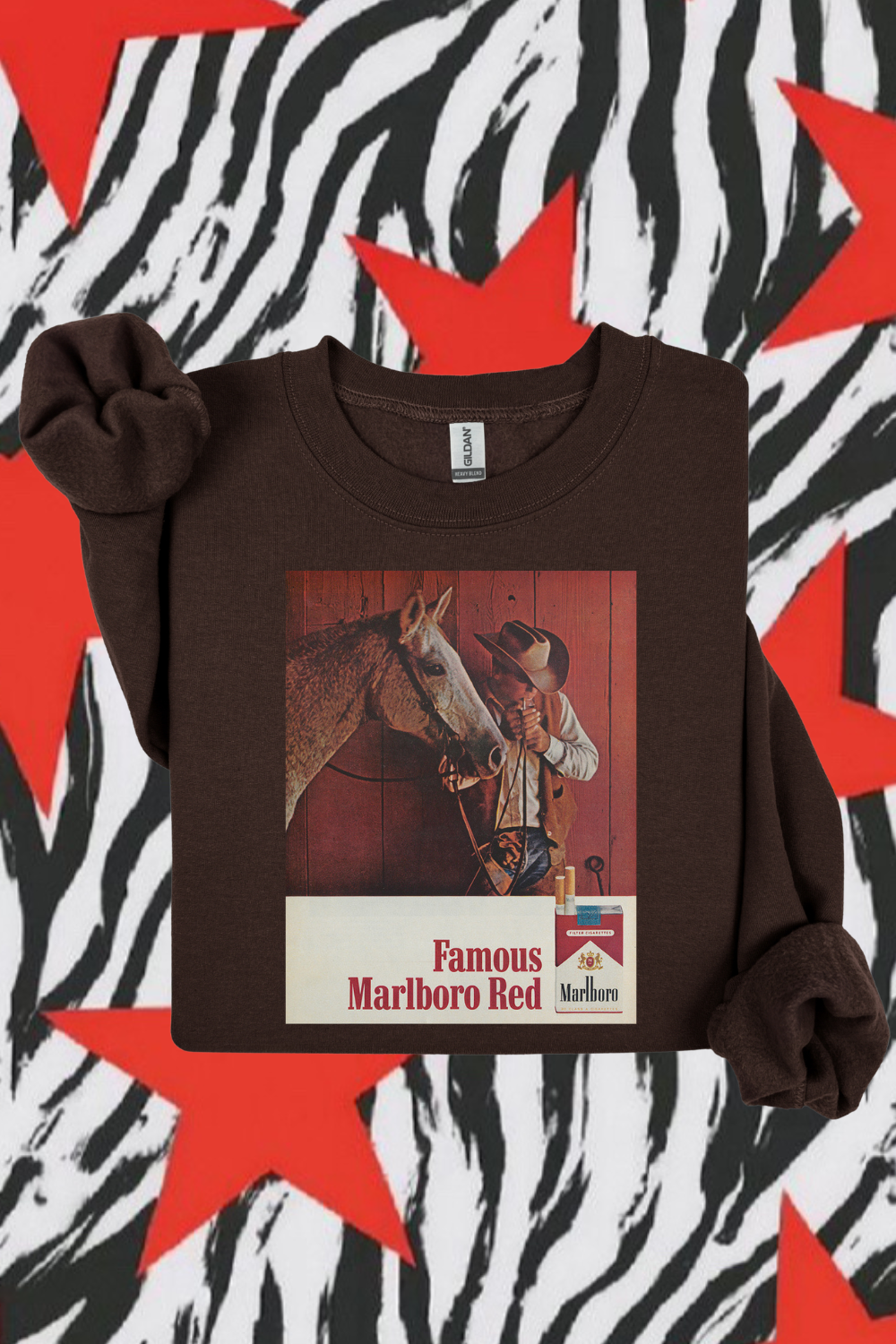 Famous Red Sweatshirt