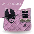 Pink Mist Saddle Pad Set