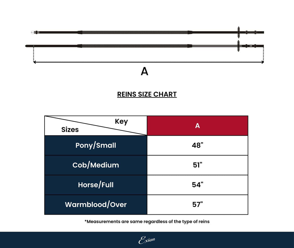 ExionPro Dotted Rubber Reins