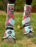 Turquoise Floral AirFlow Sports Boots- 2 Pack