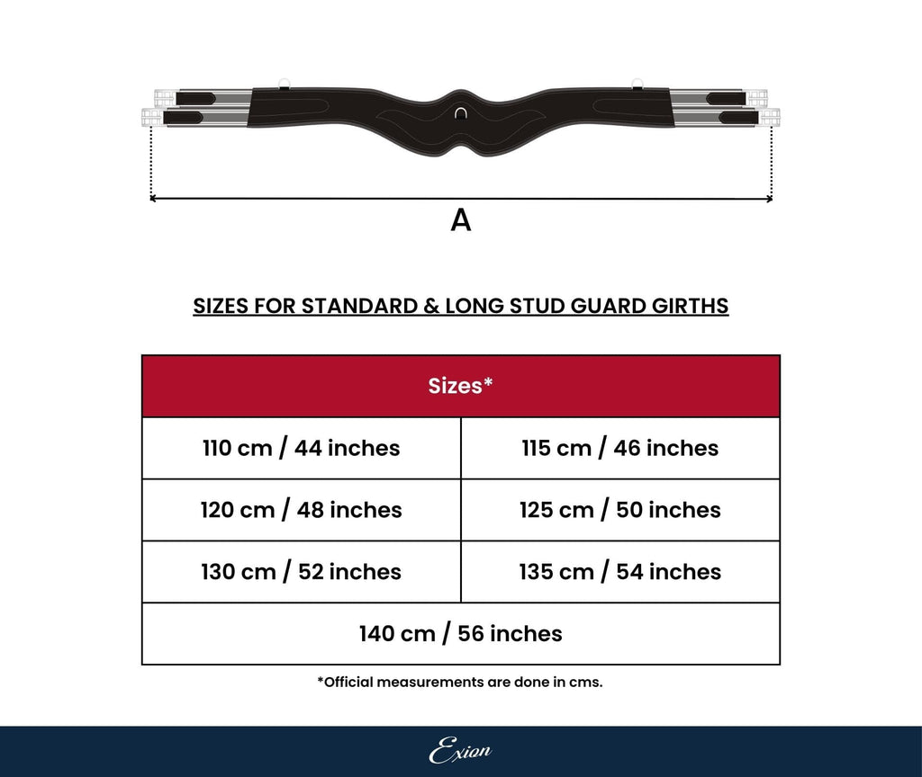 ExionPro 'AdaptLine' Belly Guard Girth - Grey Elastic with White Lines