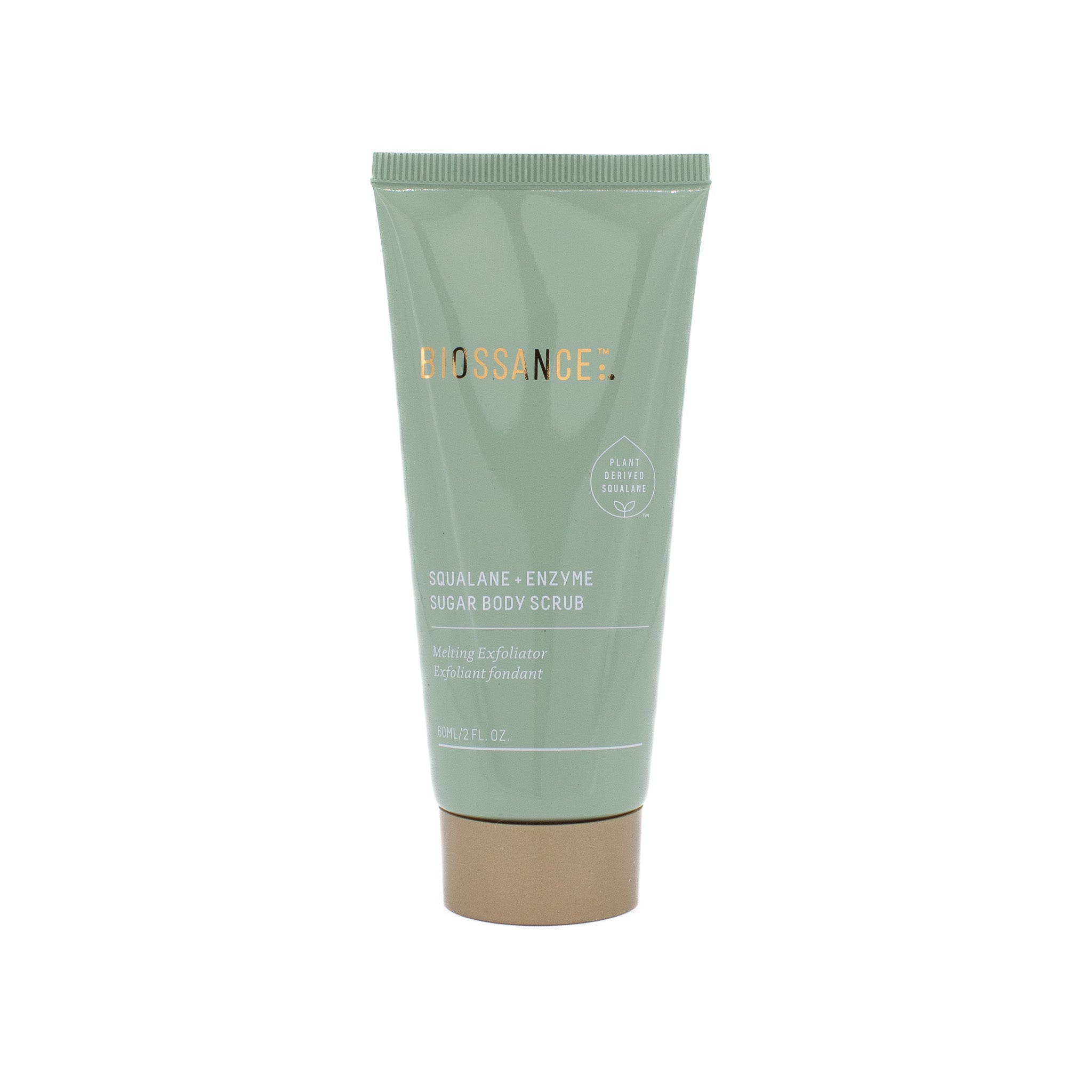 BIOSSANCE Squalane + Enzyme Sugar Body Scrub 2oz - New
