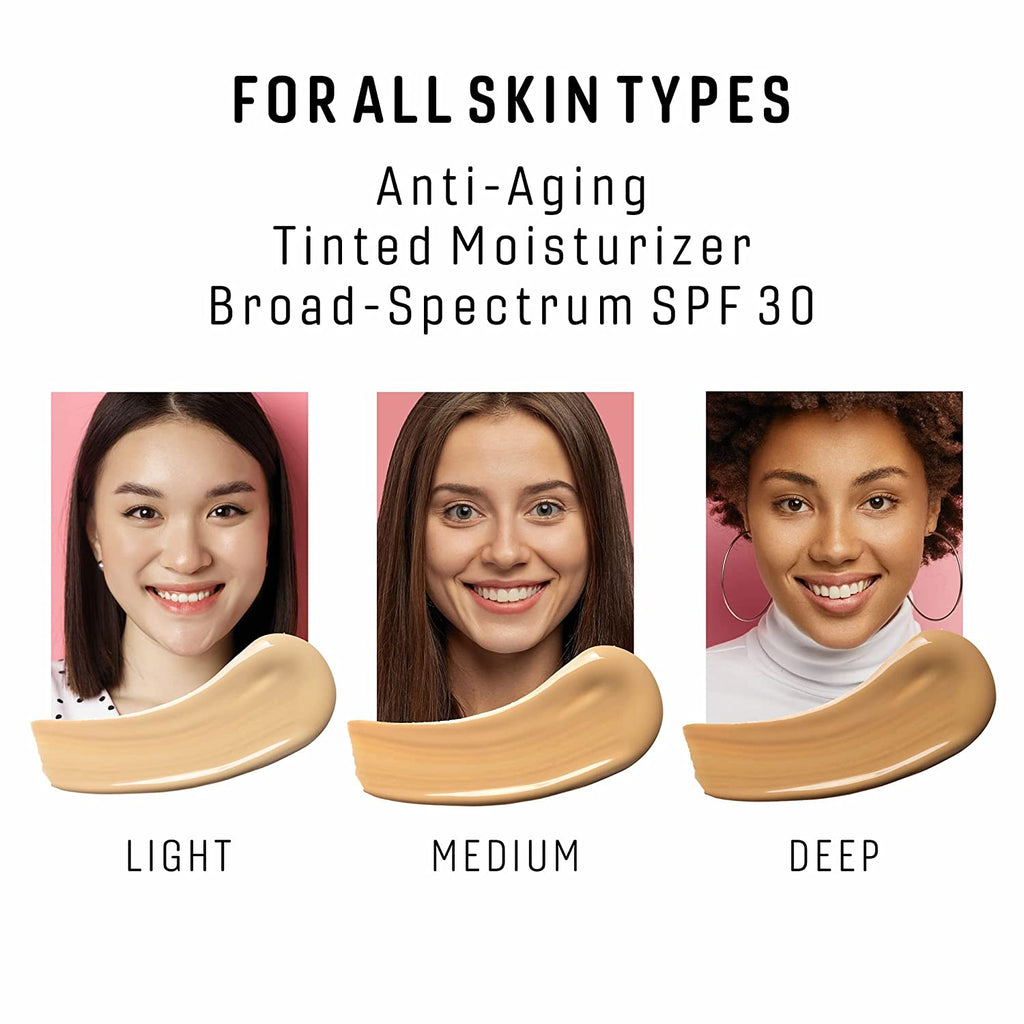 BEST SELLER! Anti-Aging + SPF 30 + Tinted Moisturizer