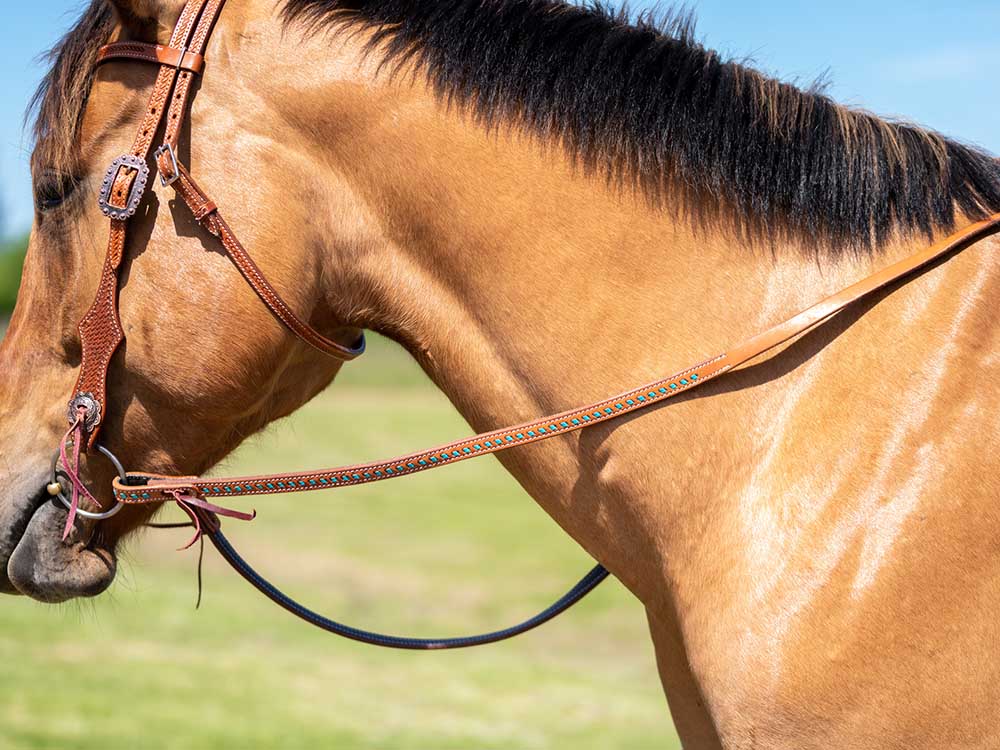 Western Laced Split Reins