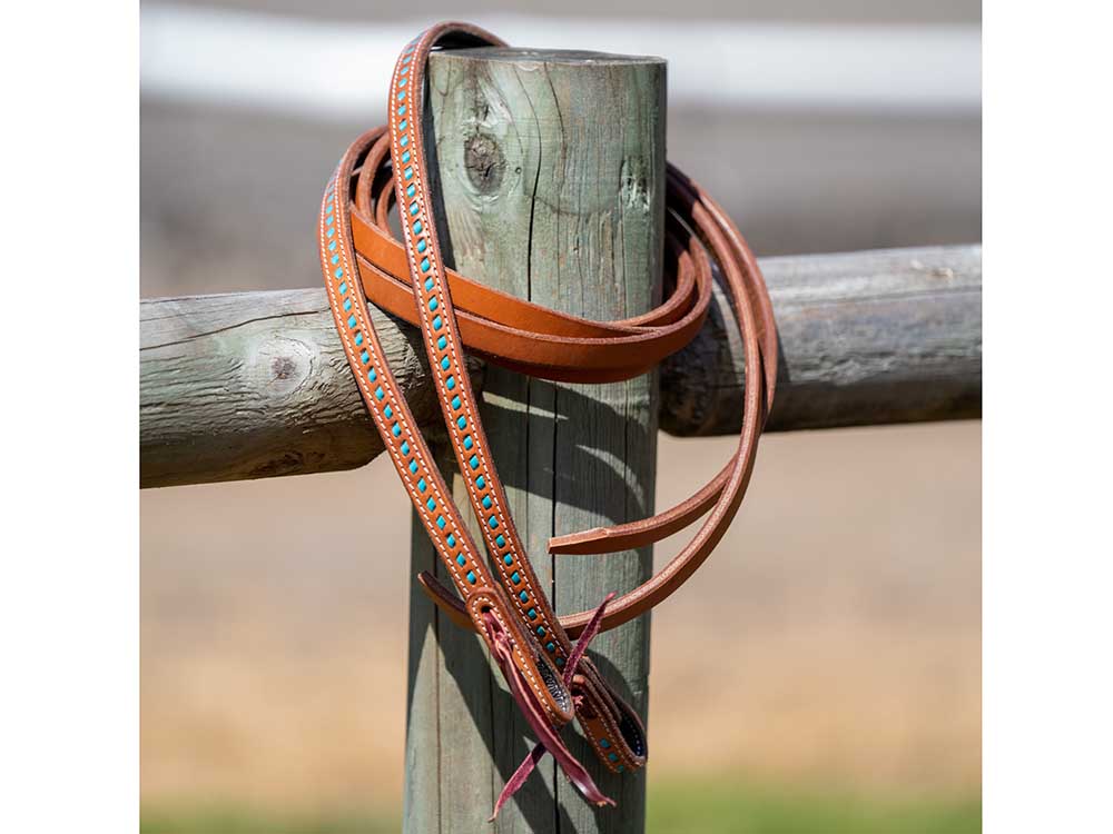 Western Laced Split Reins