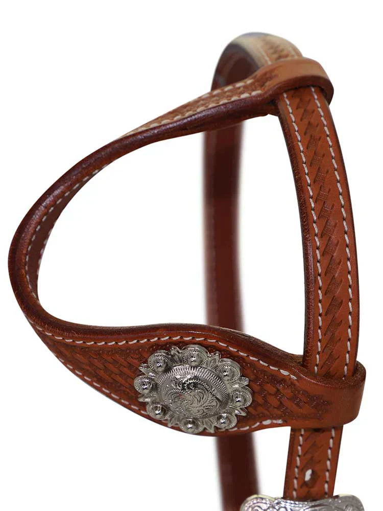 Millsboro One Ear Natural Chestnut Headstall