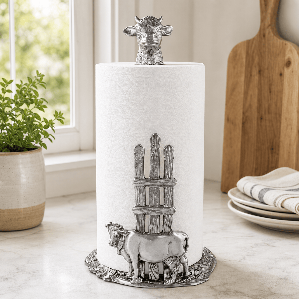 Cow Paper Towel Holder