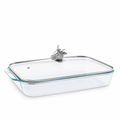 Bull / Steer Lid with Pyrex 3 quart Baking Dish