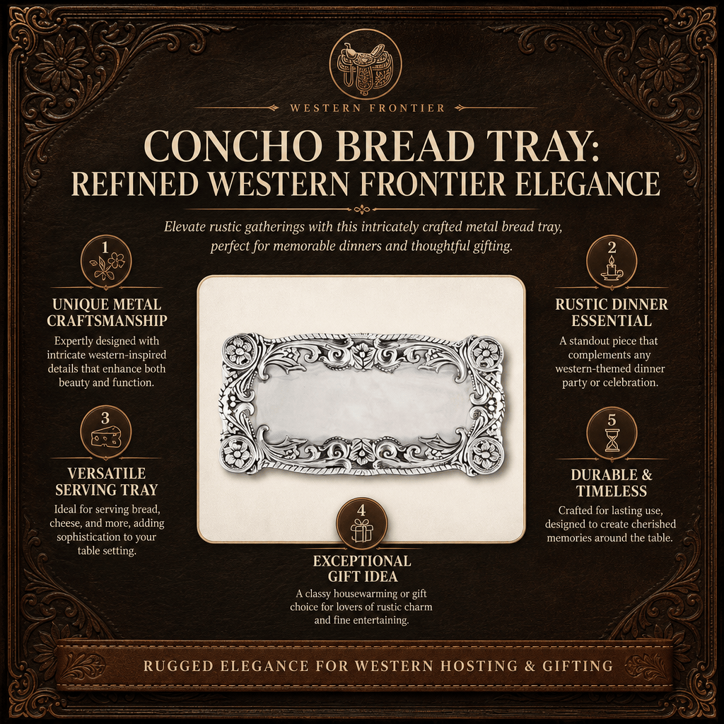 Concho Bread tray