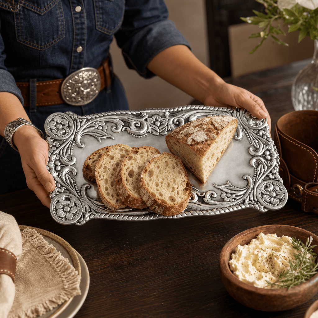 Concho Bread tray