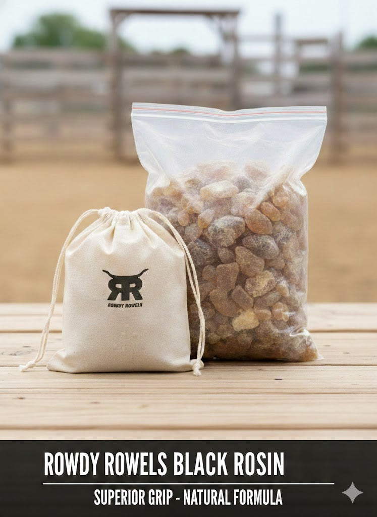 Black Bull Riding Rosin – High Grip Rosin for Maximum Control | Rowdy Rowels