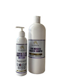 Bundle Pure Morocco Argan Oil Shampoo 32oz plus Essential Oil Coat Conditioner Peach and Honey 16oz with Sponge applicator