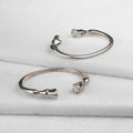 Cavallo -  Horse Hoof Equestrian Bracelet in Silver