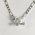 Cortina - Cuban Chain Western Necklace in Silver