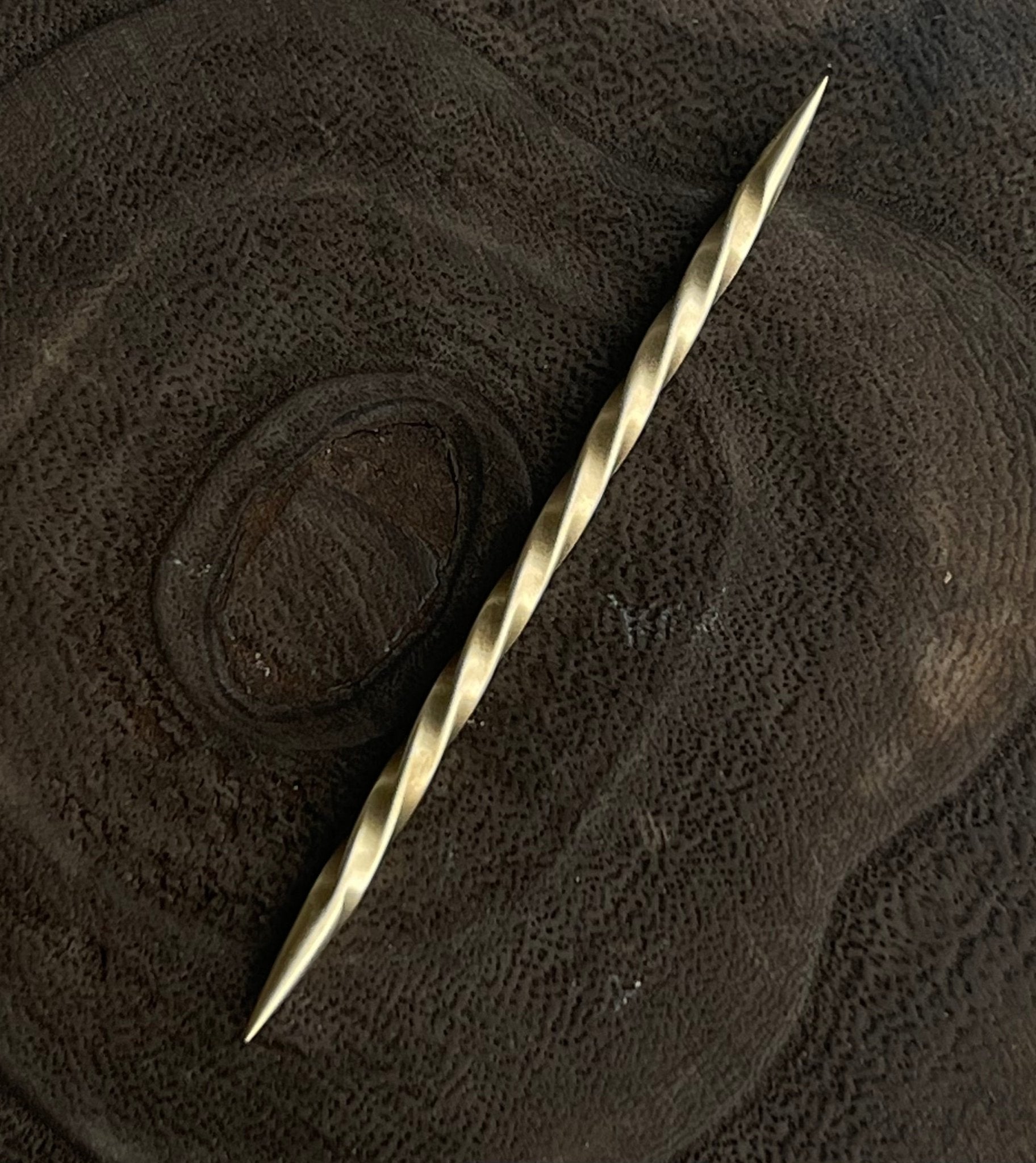 Cowboy Toothpick - Handmade Hat Pin