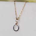 Equinox - Two Tone Equestrian Horseshoe Necklace