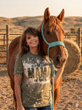 Western Graphic Tees – Glitter Dirt Momma Shirt Soft Unisex Rodeo Tee | Rowdy Rowels