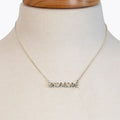 Love - Horseshoe Coin Pendant in Silver