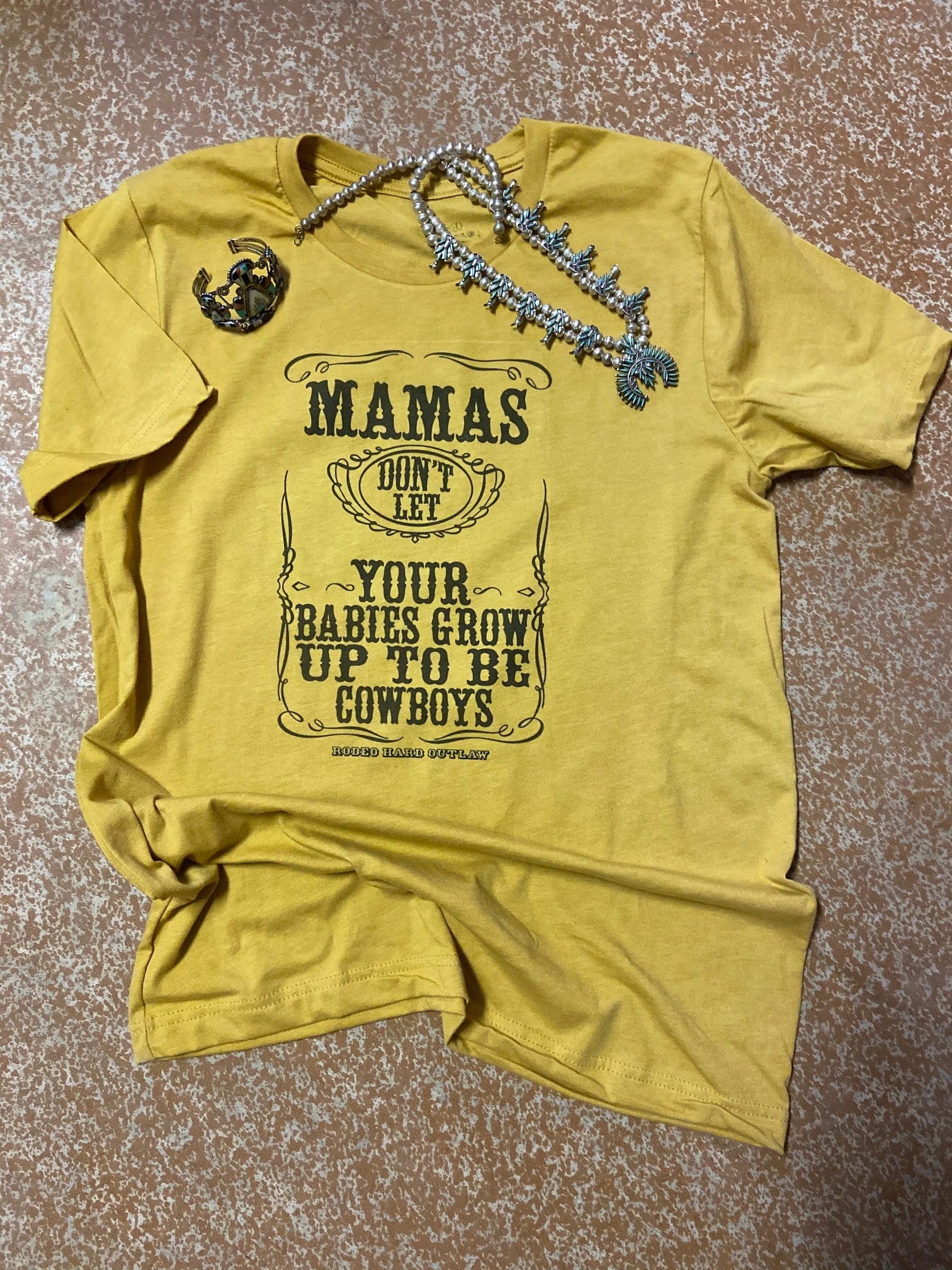 Don't Let Your Babies Grow Up to Be Cowboys tee l Rodeo  Graphic Tee