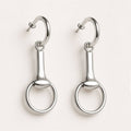 Odeza - Equestrian Horse Bit Earring in Sterling Silver
