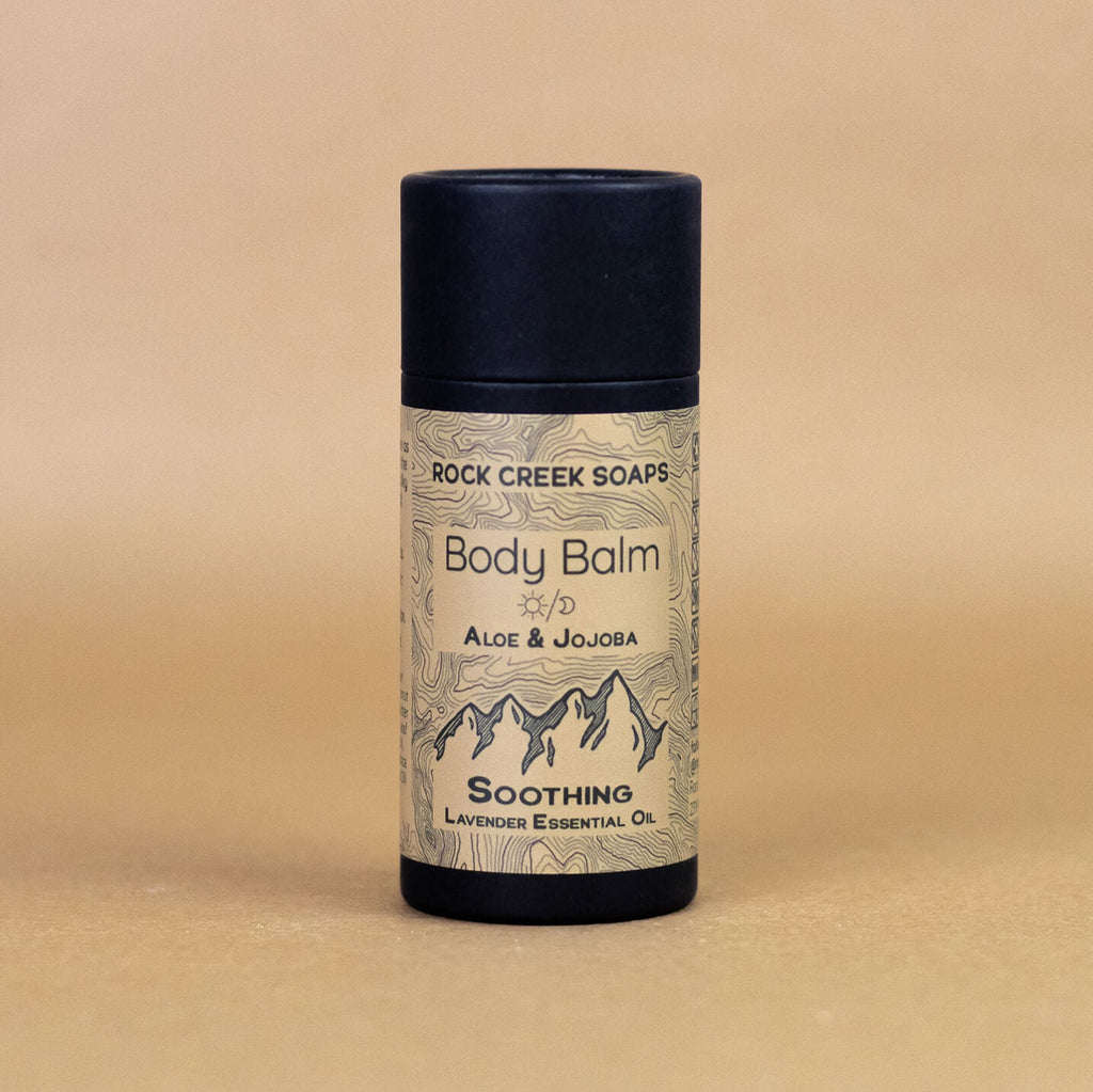 SOOTHING BODY BALM | Solid Lotion Bar - Lavender