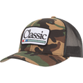 CLASSIC-Trucker Snapback Cap, Embroidered Patch